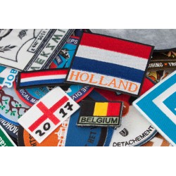 Militair & Politie Geborduurde badges, patches of emblemen, op maat gemaakt