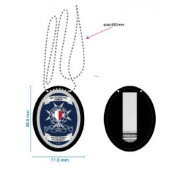 Custom Police Badge with...