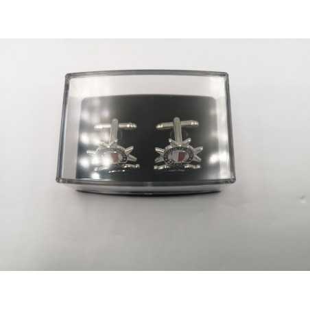 Custom Cufflinks, Tie Clip & Lapel Pin Set in Elegant Gift Box