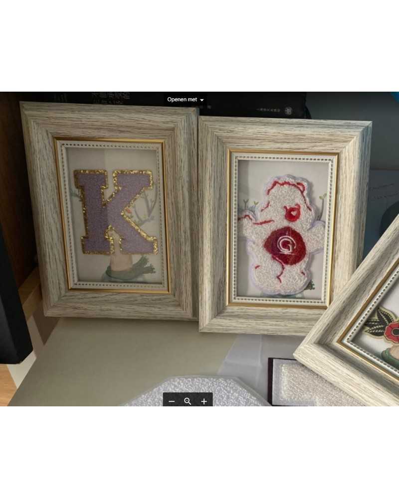 custom chenille letter patch