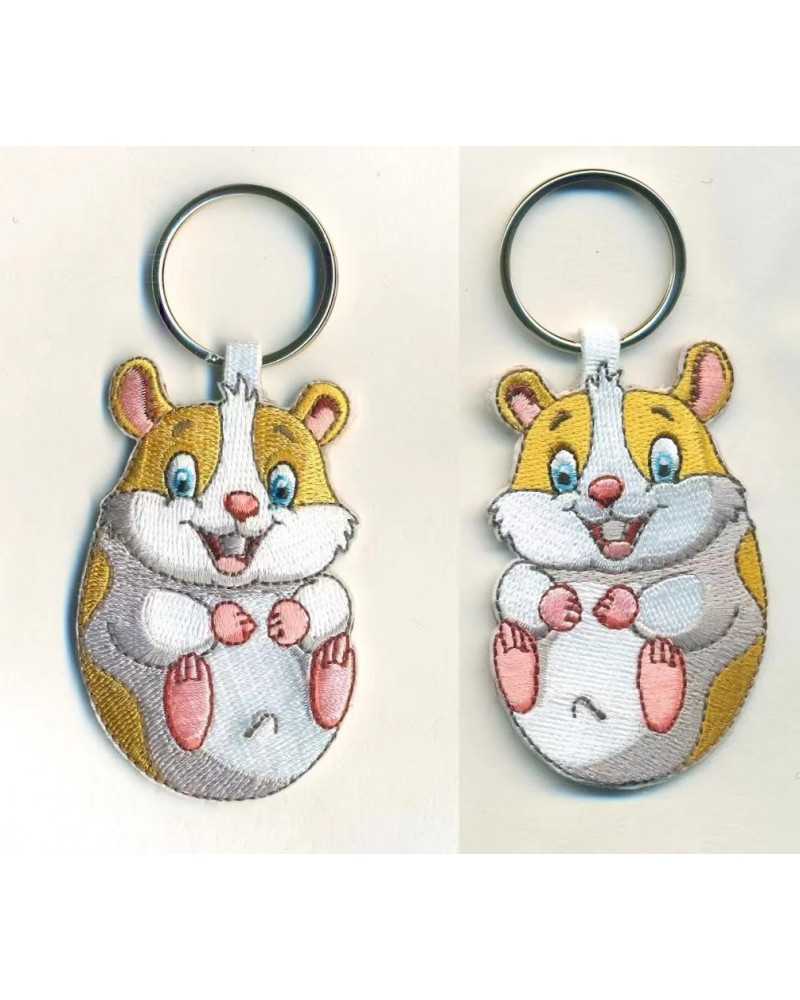 copy of Embroidered badges/patches, with key chain