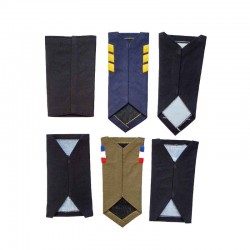 Epaulettes & Sliders, Fabric & embroidered