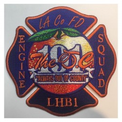 Firefighter Embroidery Badges & Patches, custom-made