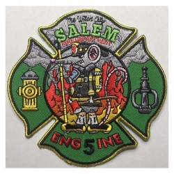 Firefighter Embroidery Badges & Patches, custom-made