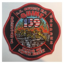 Firefighter Embroidery Badges & Patches, custom-made