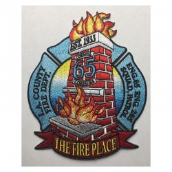 Firefighter Embroidery Badges & Patches, custom-made