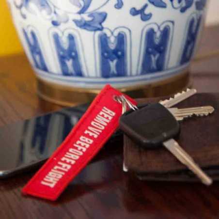 Embroidered badges/patches, with key chain