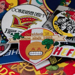 Emblemen Badges voor Carnaval, op maat gemaakt