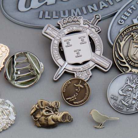 100% custom-made, top quality metal pins