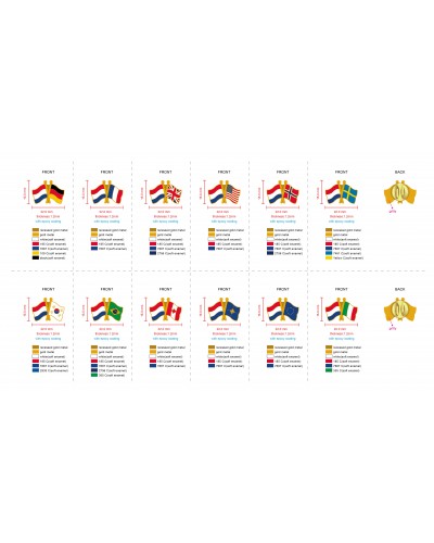 Nederland Vlagspeld & Nederland-Vlag Combinaties