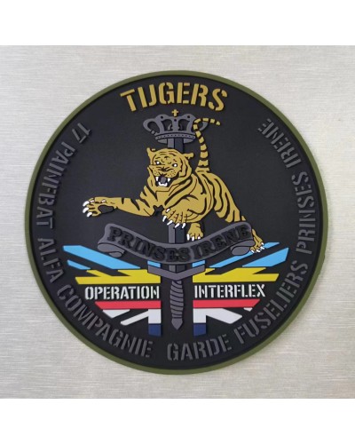 Militaire PVC of Rubber badges, op maat gemaakt