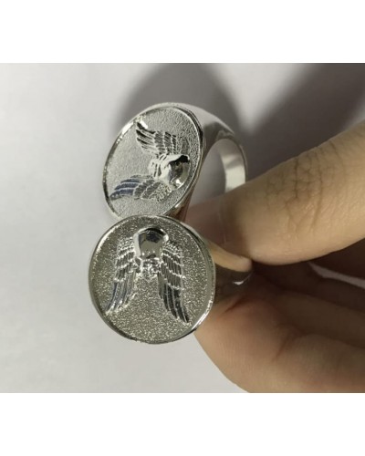 Custom-Made Signet Rings with Your Logo and Text