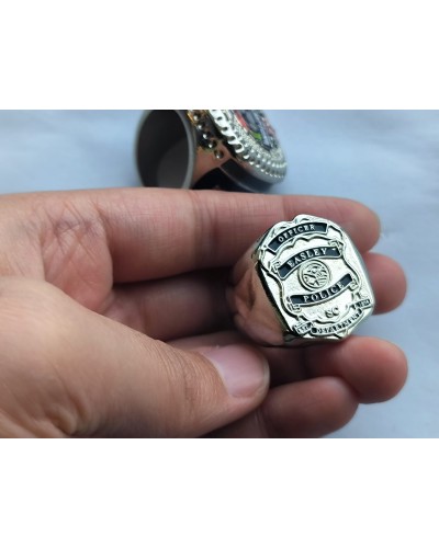 Custom-Made Signet Rings with Your Logo and Text