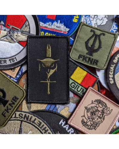 Militair & Politie Geborduurde badges, patches of emblemen, op maat gemaakt