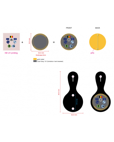 copy of Medals, challenge coin, custom-made