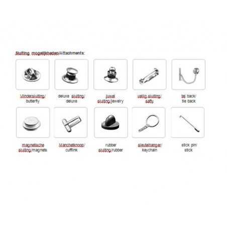 Custom Full-Color Printed Metal Pins – Photos, Gradients & Fine Detail