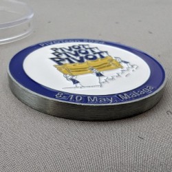 Emaillen Challenge Coins op...