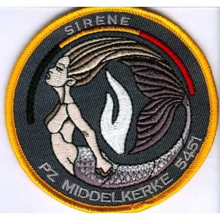 Sirene Geborduurde Badge - Uniek Maatwerk