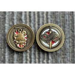 Custom 3D Military Challenge Coins with Unique Edges & Finish