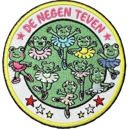 Oeteldonk Carnival Embroidered Badge – Custom Design