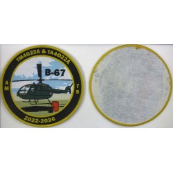 Militaire Woven Embleem Patch op Maat – met Dubbelzijdig Klittenband