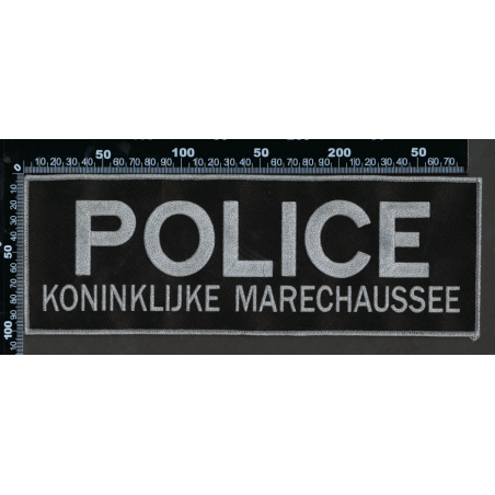 Reflecterende Geborduurde Badge Op Maat – Koninklijke Marechaussee Patch
