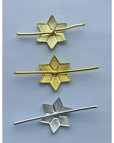 Collar Insignia KMS Star Gold/Silver