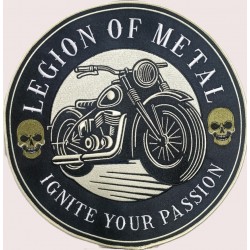 Biker & Motor Club, Grote Formaat Rug Patches en Badges,  op maat gemaakt