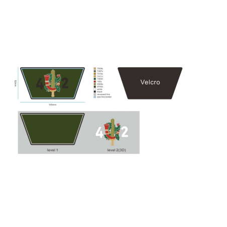 copy of Rubber/PVC badges, custom made