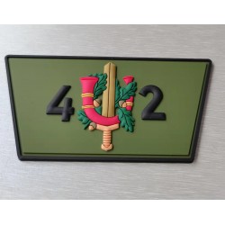 Military PVC or Rubber badges, custom-made