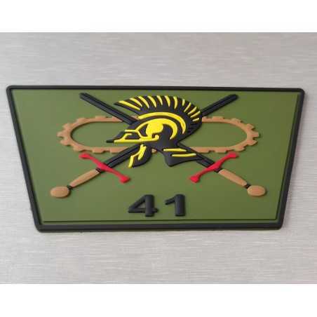 Militairy Rubber/PVC badges, custom made