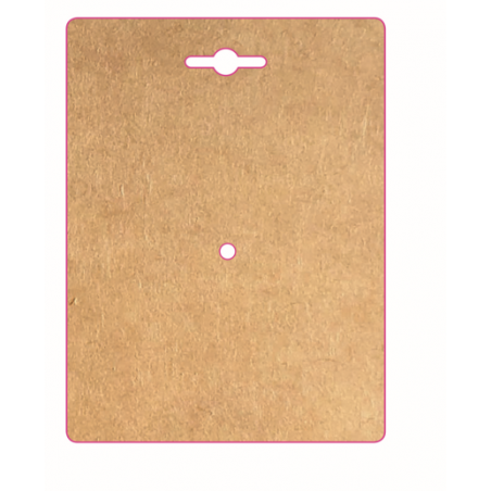 Full color printed paper card