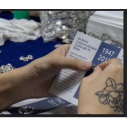 Full color printed paper card