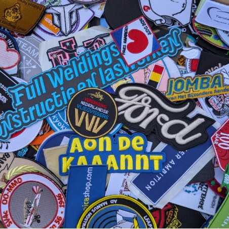 Geborduurde Emblemen, Badges & Patches