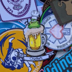 copy of Embroidery badges, custom made