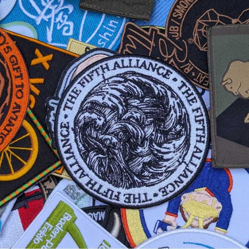 Custom-Made Embroidered Flag Badges – Tailored to Your Design