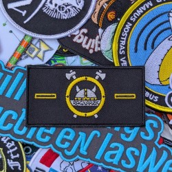 Embroidered Badges With Buttonholes - Being Authentic With Your Own Design