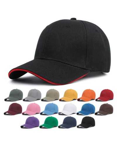 Sandwich baseball caps, 6 panels