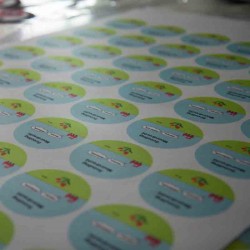 Sublimation printing badges