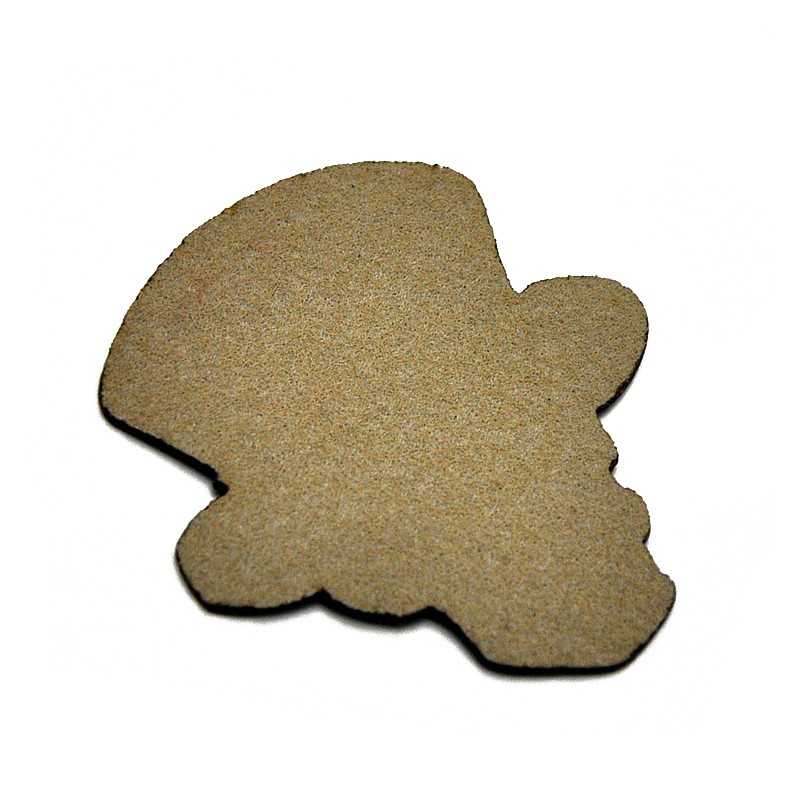 Custom-made leather badges