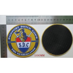 Police Woven badges, emblems or patches