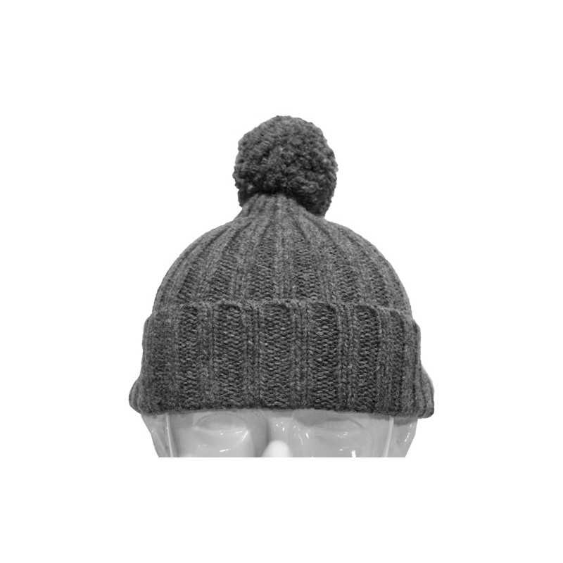 Custom Knitted Pom-Pom Beanie – Soft Acrylic with Logo Options